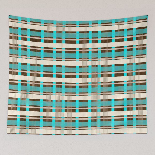 Item preview, Earth and Sky Large Plaid  designed and sold by JaygiesDesign.