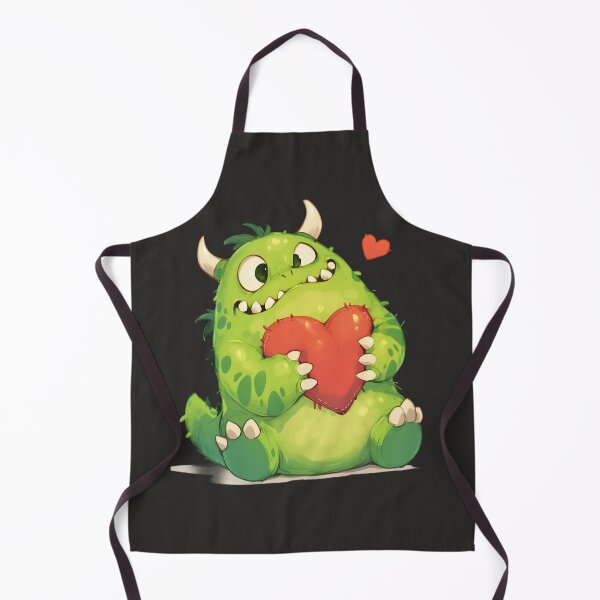 Item preview, Cute cuddly monster with heart – Kawaii Valentine's Day and Halloween design designed and sold by Meiersbeste.