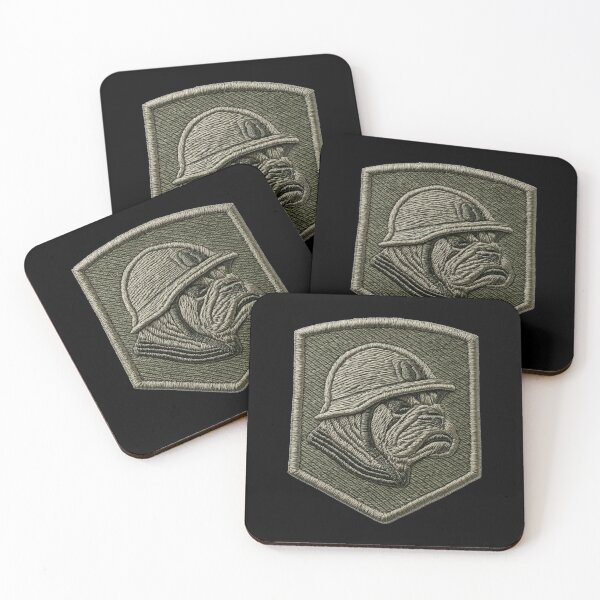 Item preview, Bulldog Patch Embroidery Fabric Stitched Patch designed and sold by HappyPatchClub.