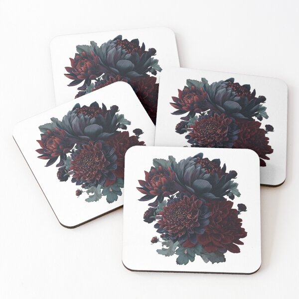 Item preview, Dark moody flowers designed and sold by MendaciousMina.