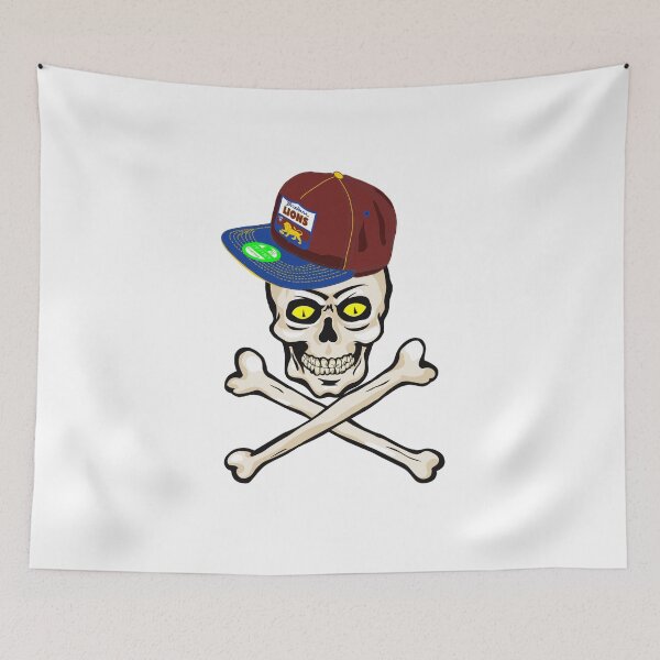 Item preview, Danger: Lions Fan designed and sold by Fake Heston’s Scribble Emporium.