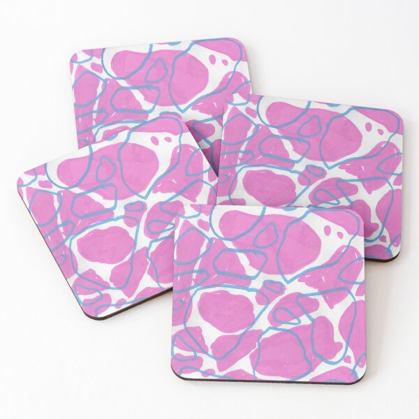 Item preview, Pink Cowprint Pattern Bubbles Y2K Kitsch Cute Background Drawing designed and sold by Xanthe's Dad.
