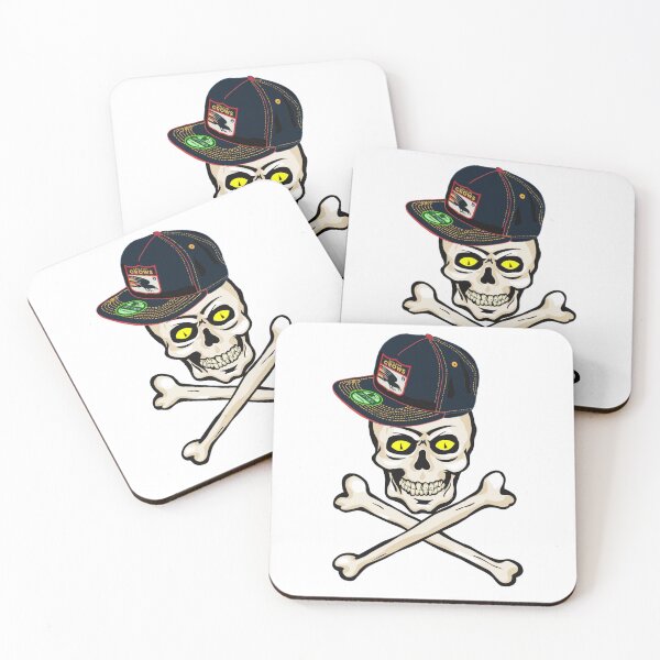Item preview, Danger: Crows Fan designed and sold by Fake Heston’s Scribble Emporium.