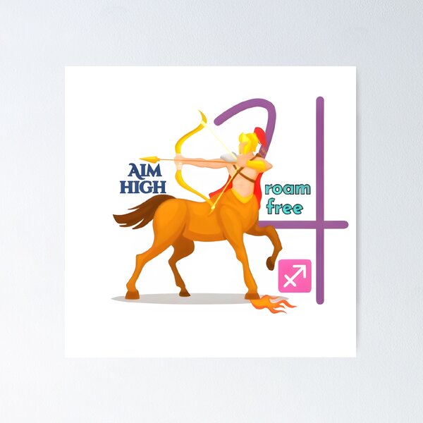 Item preview, "Aim High. Roam Free." Unleash the Archer. Embrace the Horizon designed and sold by PixelInfinite.