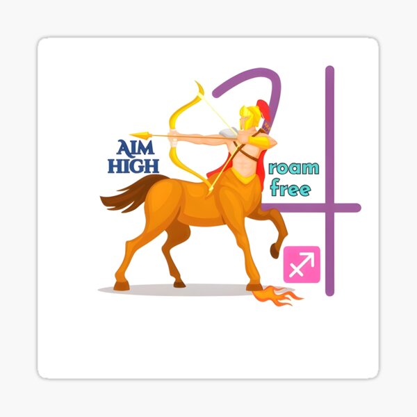 Item preview, "Aim High. Roam Free." Unleash the Archer. Embrace the Horizon designed and sold by PixelInfinite.