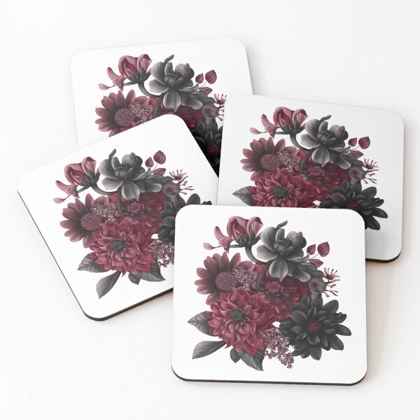 Item preview, Dark moody flowers designed and sold by MendaciousMina.