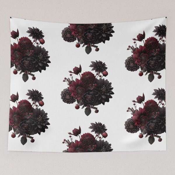 Item preview, Dark moody flowers designed and sold by MendaciousMina.