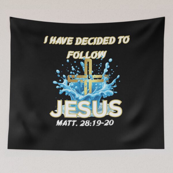 Item preview, baptizm design designed and sold by Kingdom Warrior Tribe .