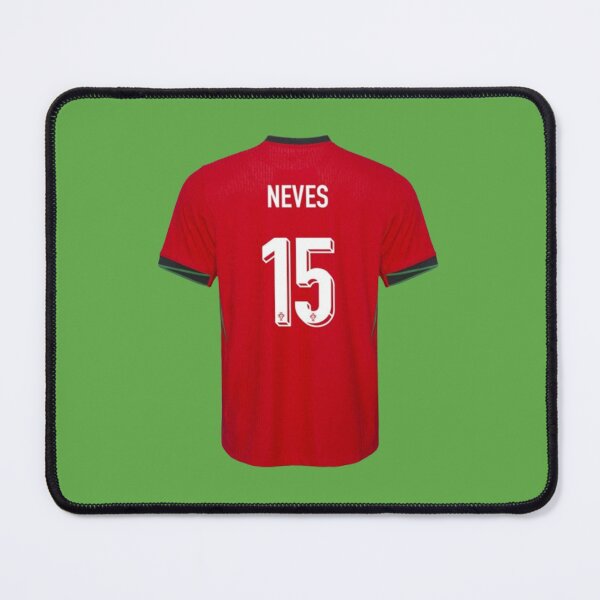 Item preview, João Neves Portugal Jersey number 15 designed and sold by Oqueartecura.