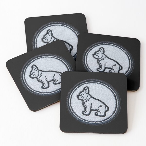 Item preview, Bulldog Patch Embroidery Fabric Stitched Patch designed and sold by HappyPatchClub.
