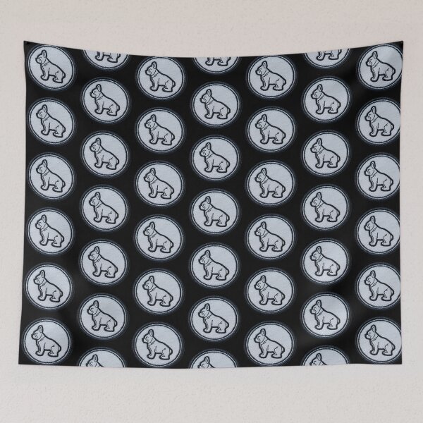 Item preview, Bulldog Patch Embroidery Fabric Stitched Patch designed and sold by HappyPatchClub.
