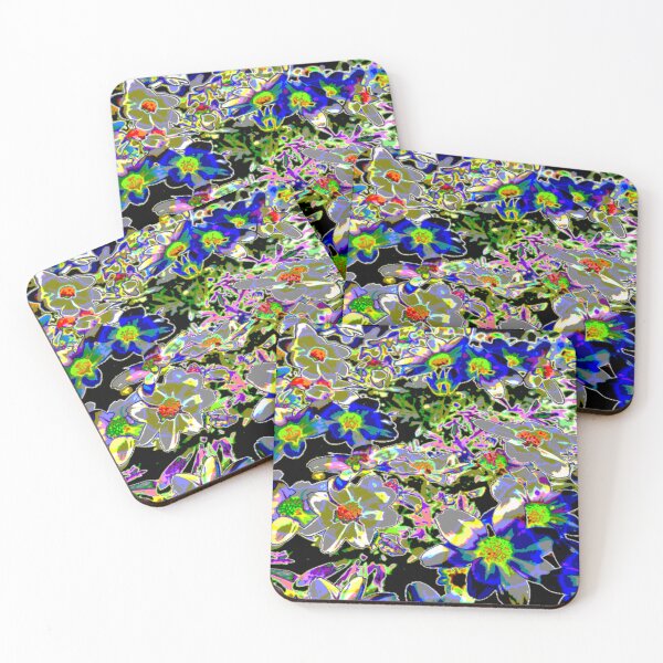 Item preview, flowerbed color fun abstract floral design designed and sold by SmashingDeals.