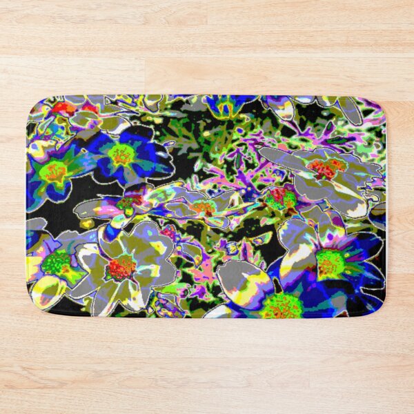 Item preview, flowerbed color fun abstract floral design designed and sold by SmashingDeals.