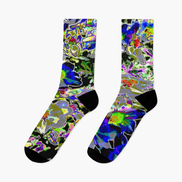 Item preview, flowerbed color fun abstract floral design designed and sold by SmashingDeals.