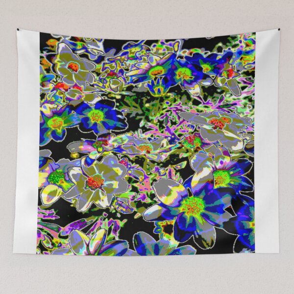 Item preview, flowerbed color fun abstract floral design designed and sold by SmashingDeals.