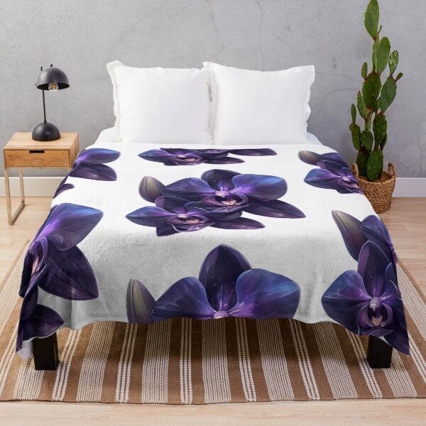 Item preview, Dark Cosmic orchids designed and sold by MendaciousMina.