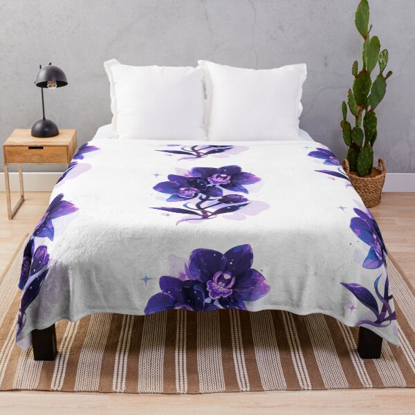 Item preview, Dark Cosmic orchids designed and sold by MendaciousMina.