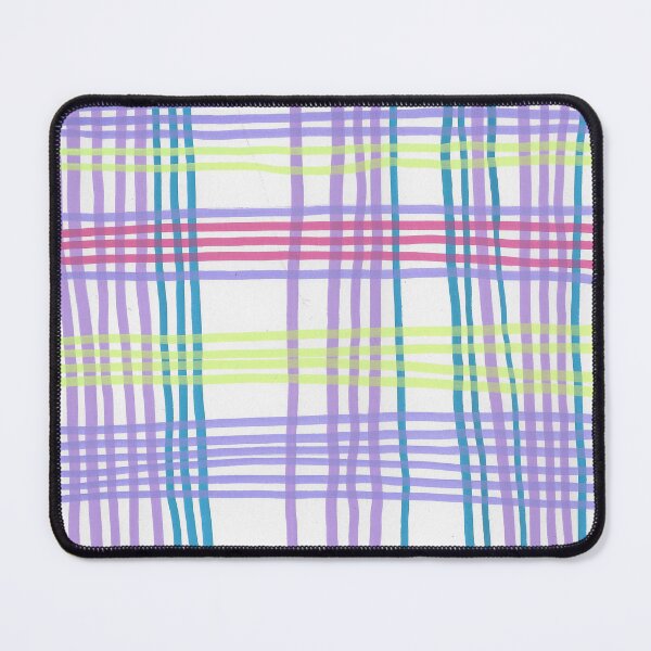 Item preview, Plaid Tartan Lines Kitsch Hand Drawn Pattern designed and sold by Xanthe's Dad.
