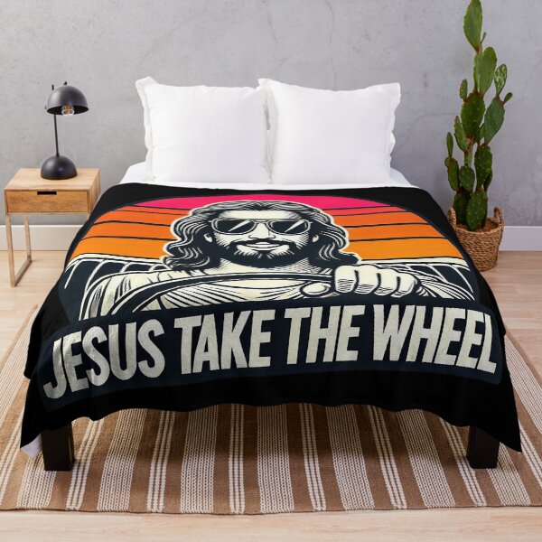 Item preview, Jesus Take The Wheel designed and sold by plushism.