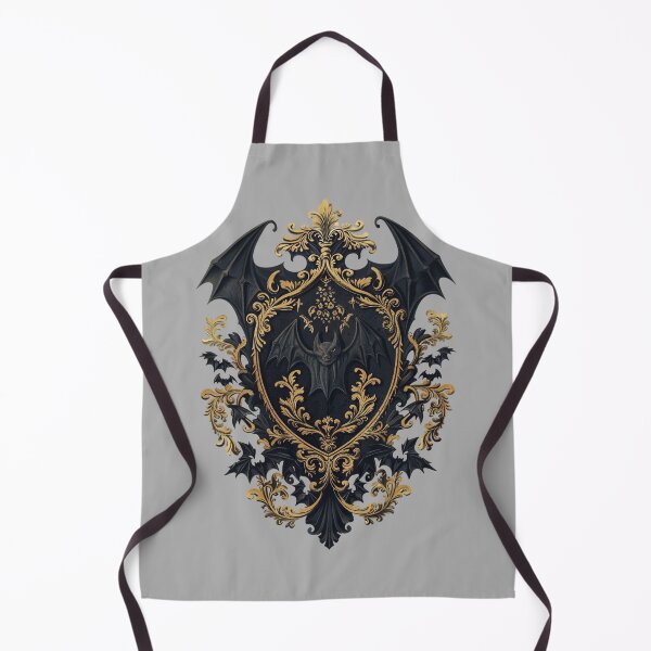 Item preview, Ornamental bat in vintage coat of arms – elegant Gothic Halloween design designed and sold by Meiersbeste.