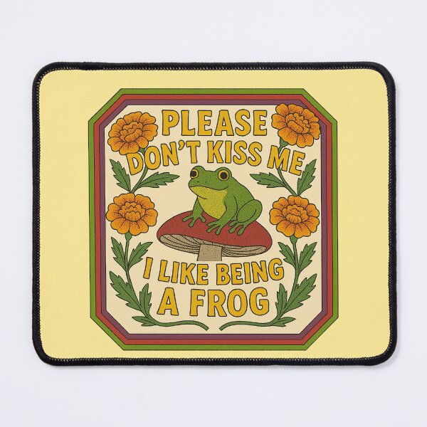 Item preview, Please Don't Kiss Me I like Being A Frog designed and sold by FrictionMaxxing.
