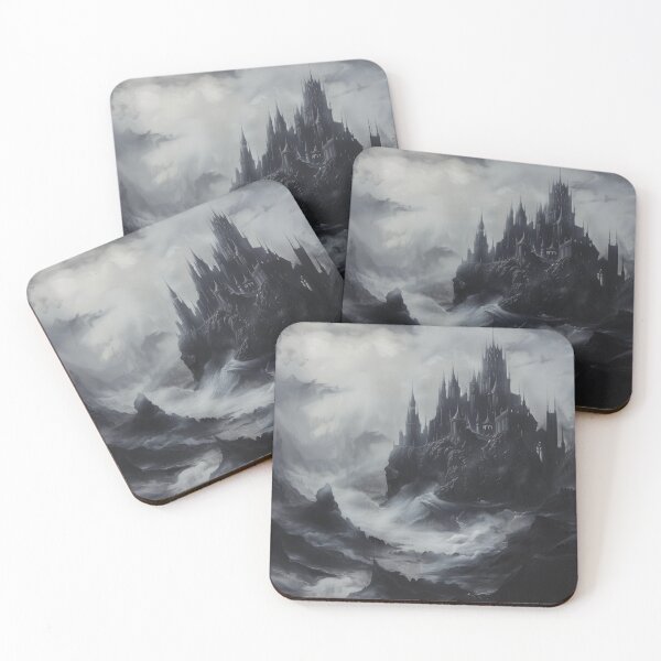 Item preview, Dark Gothic Castle Halloween designed and sold by Hartbecke.