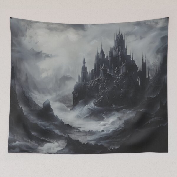 Item preview, Dark Gothic Castle Halloween designed and sold by Hartbecke.