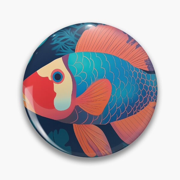 Item preview, Detailed Abstract design of a Tropical Fish. designed and sold by HEMRO.
