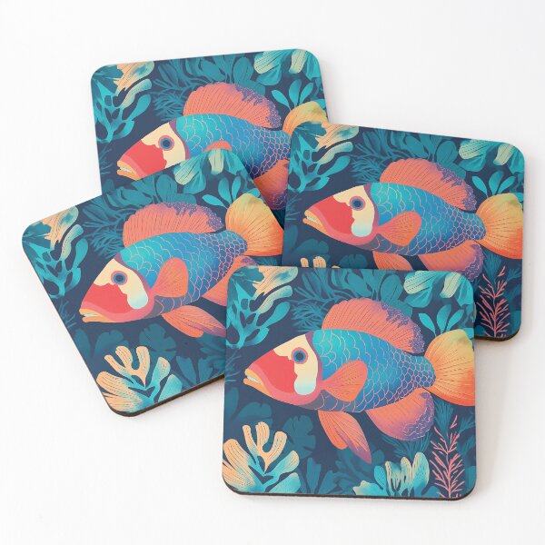 Item preview, Detailed Abstract design of a Tropical Fish. designed and sold by HEMRO.