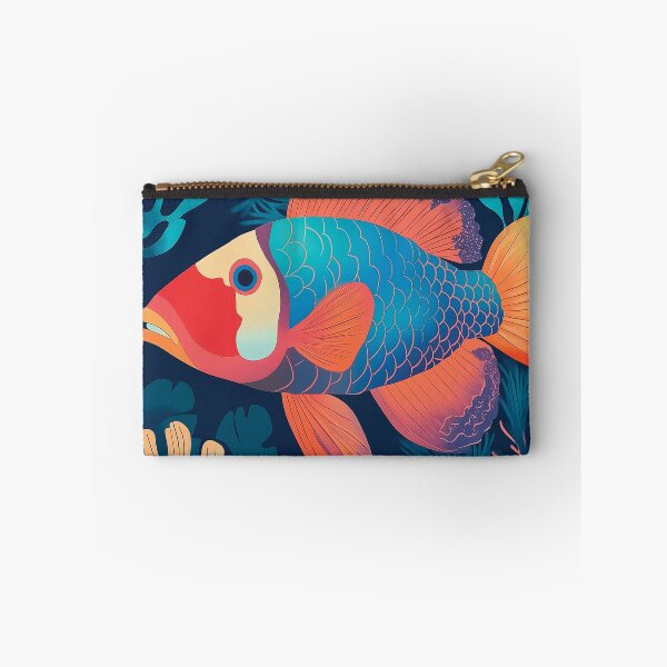 Item preview, Detailed Abstract design of a Tropical Fish. designed and sold by HEMRO.