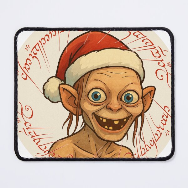 Item preview, Merry Precious (Festive Gollum) designed and sold by Young Design Lab.