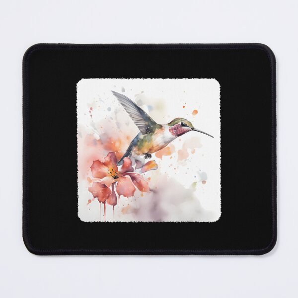 Item preview, A Hummingbird Hovering By A Flower Wings Winged Beauty designed and sold by neyvrvdpez49.