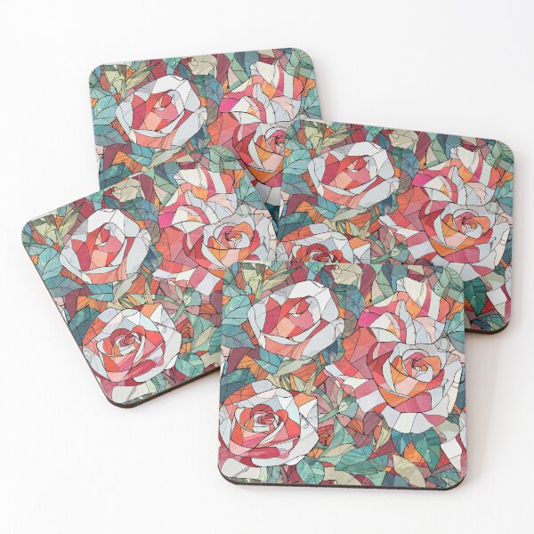 Item preview, Stained Glass Rose designed and sold by CoolPixels.
