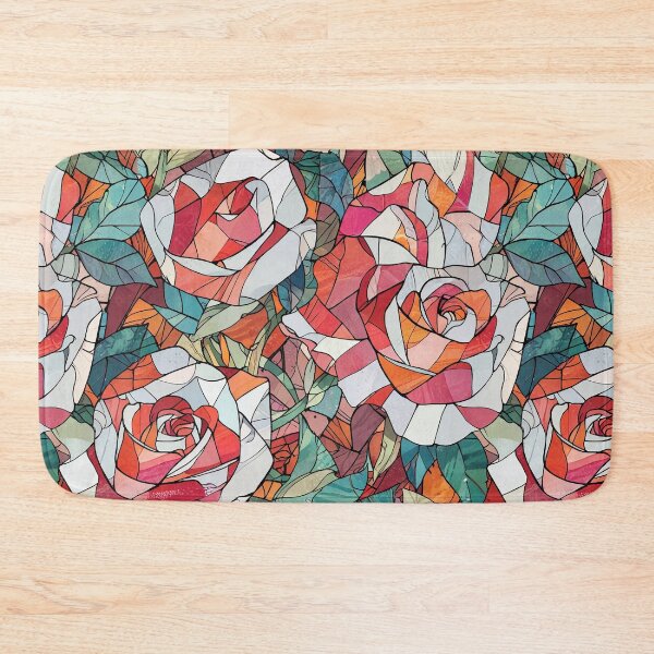 Item preview, Stained Glass Rose designed and sold by CoolPixels.