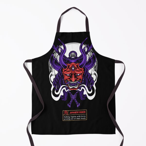 Item preview, Oni Fury: Japanese Demon Mask Art designed and sold by OwOlet.