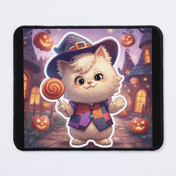 Item preview, Sweet Trickster of Halloween – Mr. Bluffy designed and sold by ArtivaNest.