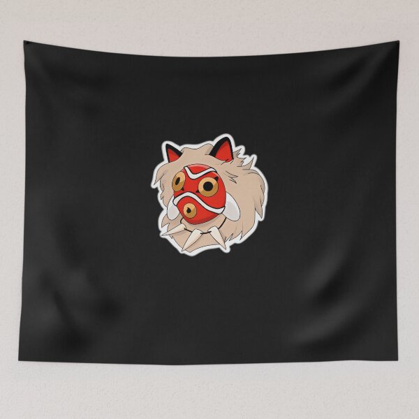 Item preview, Princess-Mononoke-Red-Mask designed and sold by MUteOdkiN.