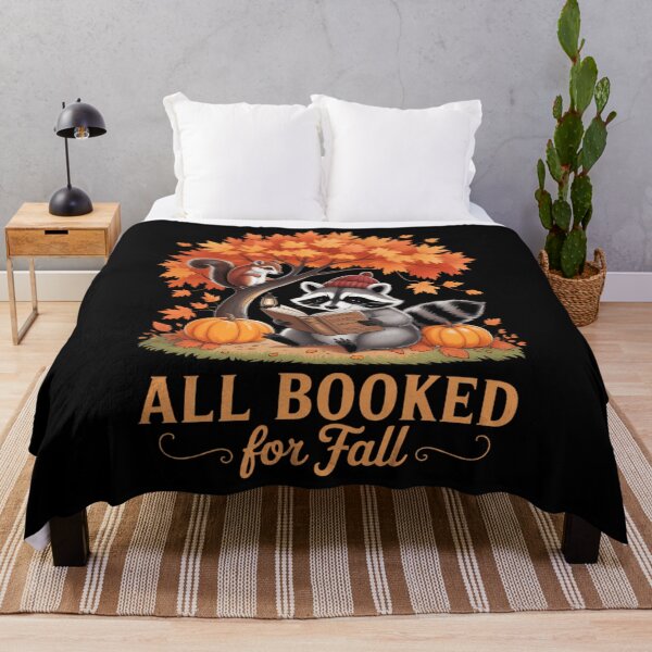 Item preview, All Booked For Fall Books Coffee Fall Leaves Pumpkins Autumn designed and sold by Sunset4Bones.