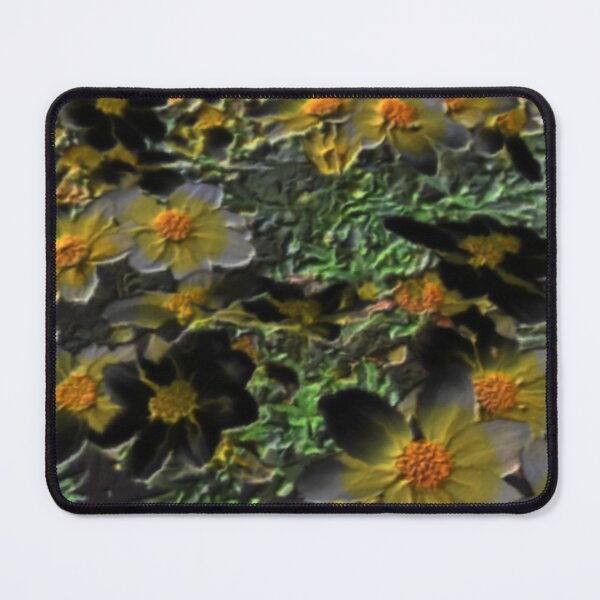 Item preview, flowerbed dark wax floral abstract design designed and sold by SmashingDeals.