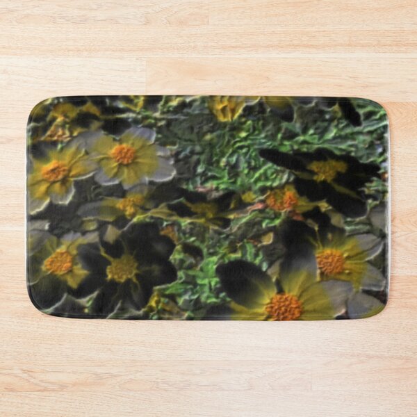 Item preview, flowerbed dark wax floral abstract design designed and sold by SmashingDeals.