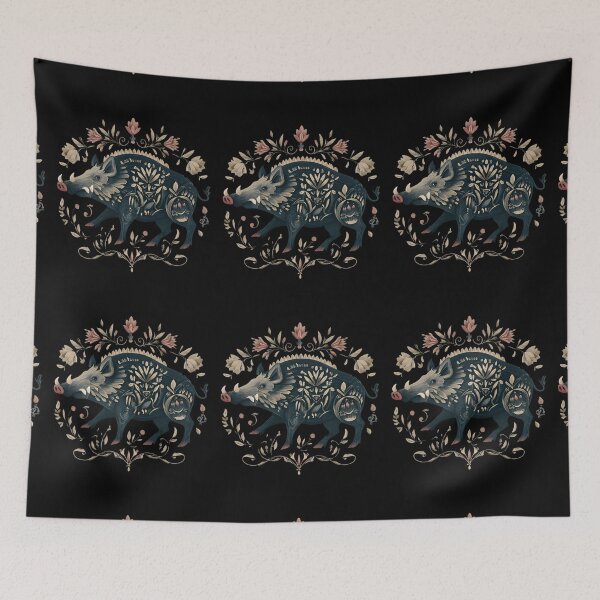 Item preview, Vintage Wild Boar Amazing Gift Idea  designed and sold by MarlenArt.