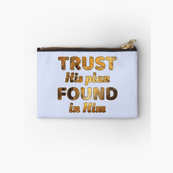 Item preview, Trust His Plan, Found in Him – Autumn Faith Inspired Design designed and sold by emilykang.
