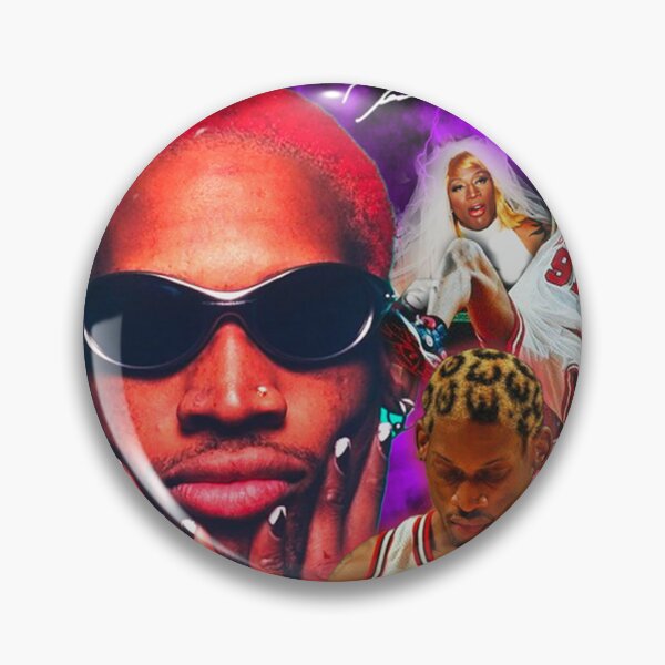 Item preview, Dennis Rodman Portrait designed and sold by eusebiosidrwvpw.