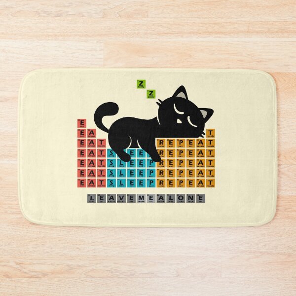 Item preview, Cat Periodic Table – Chemistry Cat Napping on Elements designed and sold by erion5k.