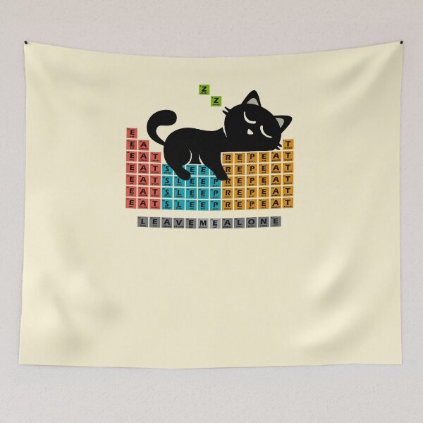 Item preview, Cat Periodic Table – Chemistry Cat Napping on Elements designed and sold by erion5k.