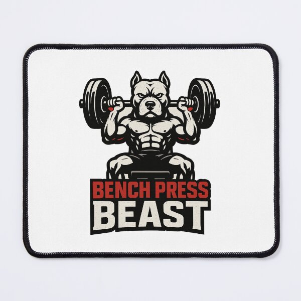 Artikelvorschau, Bench Press Beast – Staffordshire Terrier Gym entworfen und verkauft von nbg2012.
