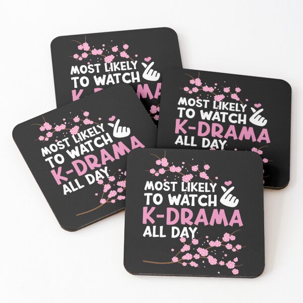 Item preview, Most Likely To Watch K-Drama Funn Korean Drama Kdrama Mama designed and sold by maryettapate.