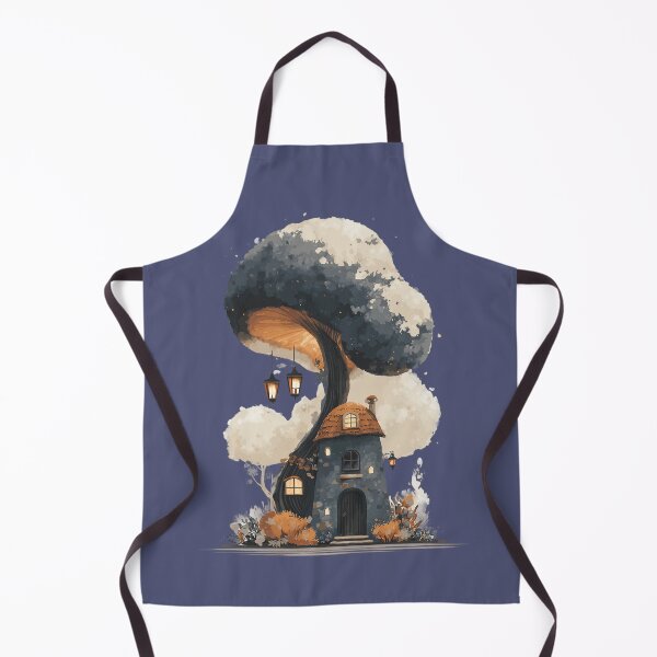 Item preview, Witch's House Under Mushroom – Magical Witchcore Halloween Design designed and sold by Meiersbeste.