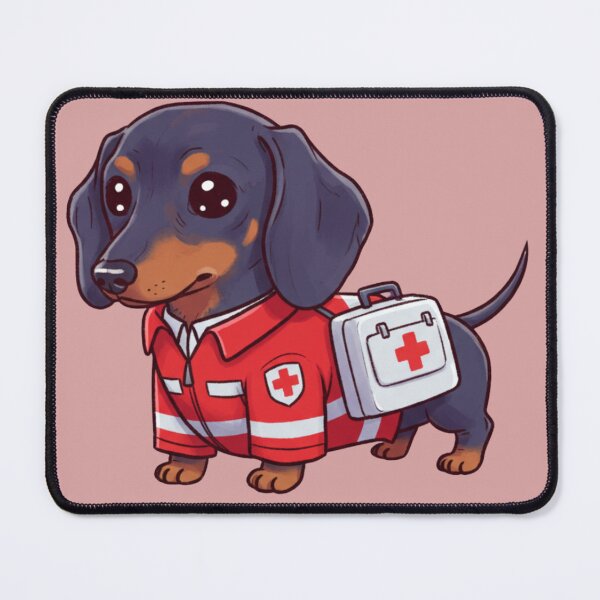 Item preview, Sausage to the Rescue! Our Four-Legged Hero designed and sold by JerboT-shirt.