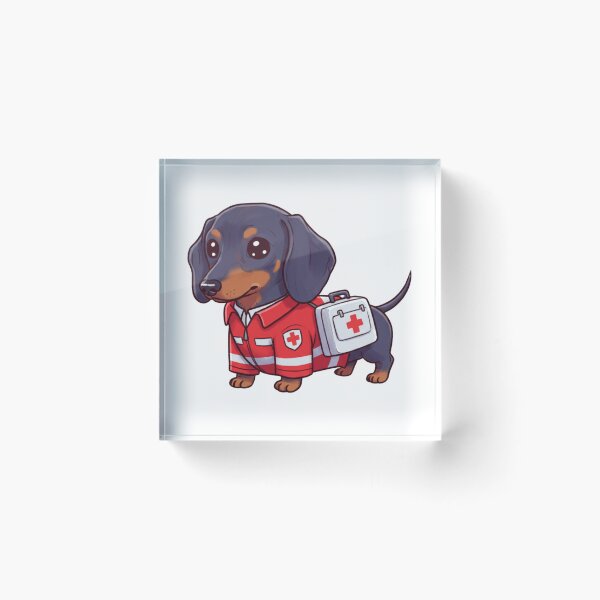 Item preview, Sausage to the Rescue! Our Four-Legged Hero designed and sold by JerboT-shirt.